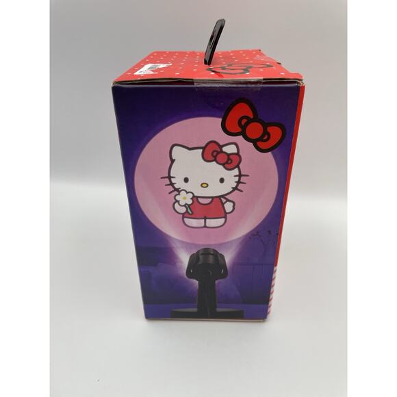 Hello Kitty Holding Flower Wall Projection Ambient Light On Stand New In Box - Picture 3 of 6